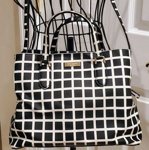 Kate Spade Black and White Handbag